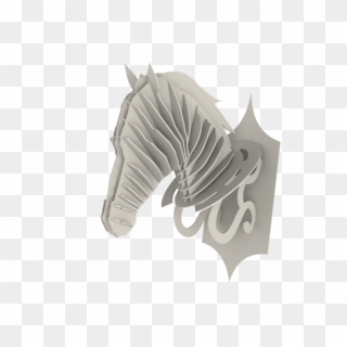 Faux Horse Head - Stallion Clipart