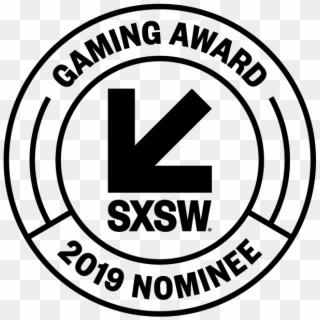 19 Sxsw Gaming Award Nominee Web - Circle Clipart