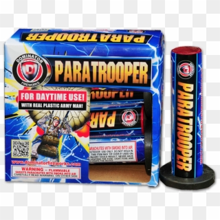 Paratroopers - Fireworks Clipart