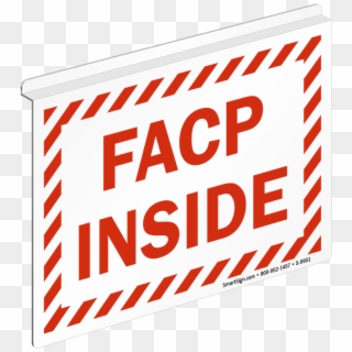 Facp Inside Projecting Sign - Poster Clipart