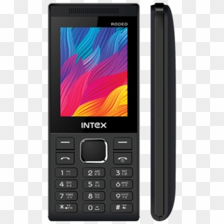 New Intex In - Keypad Mobile Phone Png Clipart