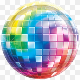 Every Saturday Retro Night - 80s Disco Ball Clipart