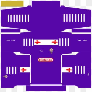Open And Save As - Dream League Soccer Kits Fiorentina Clipart