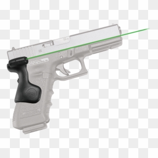 Handgun Front Png - Glock 17 Laser Grips Green Clipart
