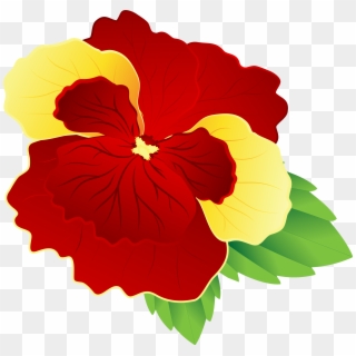 Red And Yellow Flowers Png Clipart