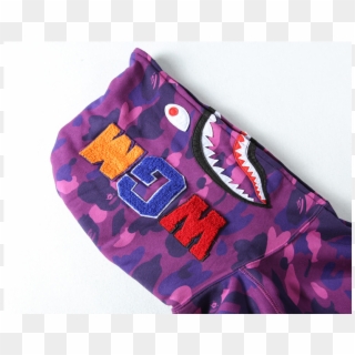 Bape 12221609 Men's Jacket Printing Hoodie Coat Stitching - Bluza Bape Shark Pink Clipart
