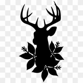 Deer Head Silhouette Png Clipart