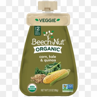Organic Corn, Kale & Quinoa Pouch - Beech Nut Organic Pouch Clipart