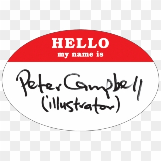 Peter Campbell - Hello My Name Clipart