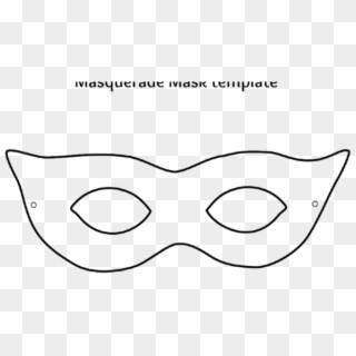 Mask Template - Cut Out Mardi Gras Masks Clipart