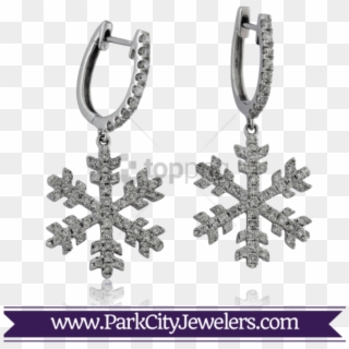 Free Png Pave Diamond Snowflake Dangle Earrings Png - Tài Chính Doanh Nghiệp Căn Bản Clipart