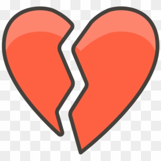 Broken Heart Emoji - Heart Clipart