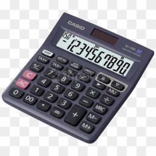 Free Png Desktop Calculator Png Images Transparent - Casio Mj 120da Calculator Clipart