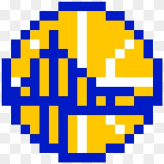 Golden State Warriors Logo By Spiderquinn - Mario Boo 8 Bit Clipart
