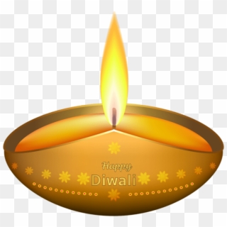Free Png Happy Diwali Lighted Candle Png Png Images - Flame Clipart