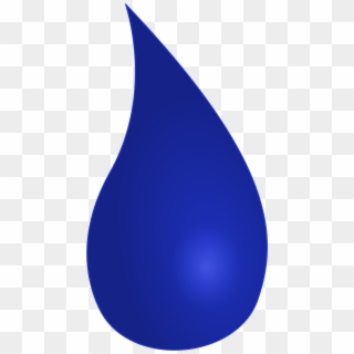 File - Water Drop - Svg - Drop Of Water Png Clipart
