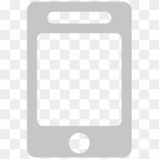 White Cell Phone Icon Png - Ipod Clipart