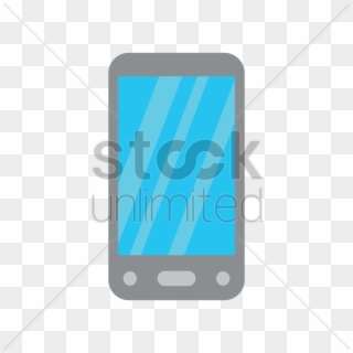 Mobile Phone Icon Vector Image - Mobile Device Clipart