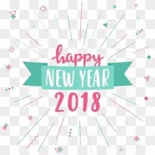 Happy New Year - Happy New Year 2018 Clipart