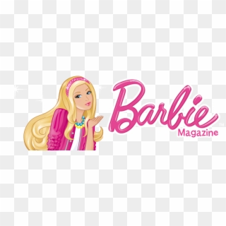 Color In With Barbie News Png Logo - Barbie Png Clipart