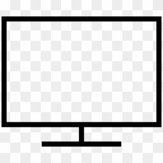 Computer Screen Comments - Led Screen Icon Png Clipart