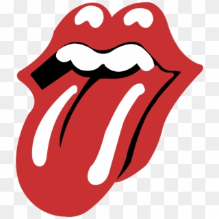 Clipart Transparent Rolling Logo Png Transparent Svg - Rolling Stones Logo Svg