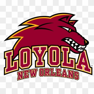 Wolf Head - Loyola New Orleans Logo Clipart
