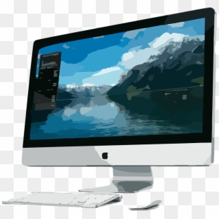 Display Clipart Mac Computer Screen - Imac 27 Inch - Png Download