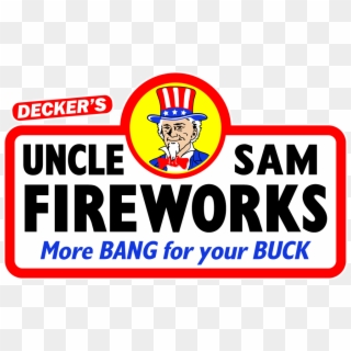 Deckers Uncle Sam Fireworks Logo - Uncle Sam Fireworks Logo Clipart