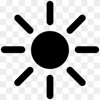 Png File - Sun Light Icon Clipart