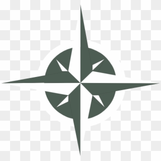 White Compass Rose Svg Clip Arts 600 X 577 Px - Png Download