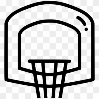 Basketball Basket Hoop Comments - Basketball Clipart