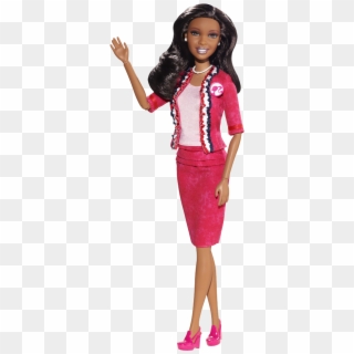 African American Doctor Barbie Doll Clipart