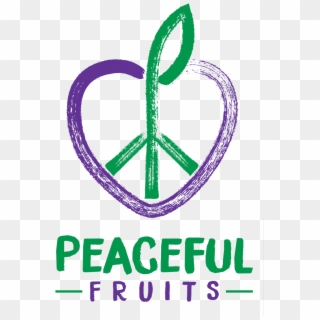 Full Logo Peaceful Fruits - Peace Clipart