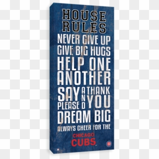 Chicago Cubs Logo Transparent House Rules Scoreart Clipart