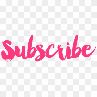 Pink Subscribe Png Clipart