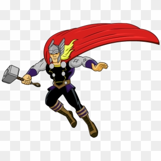 Thor Clipart Marvel Pencil And In Color Thor Png - Phineas E Ferb Missão Marvel Transparent Png