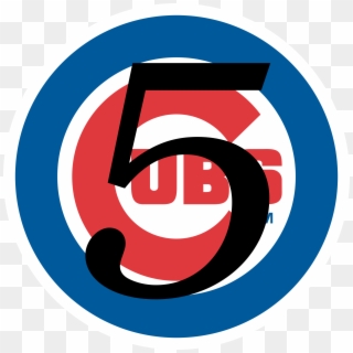 2000px-chicago Cubs Logo - Chicago Cubs Magic Number 5 Clipart