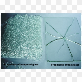 This Picture Displays Tempered Glass Cracking Compared - Toughened Glass Clipart