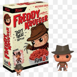 Funko Pop Vinyl - Freddy Krueger Funko Cereal Clipart