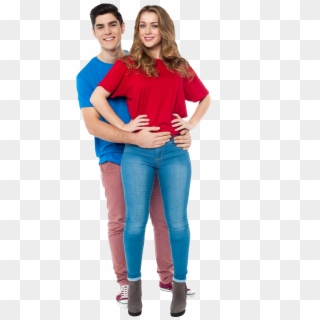 Love Couple - Girl And Boyfriend Png Clipart