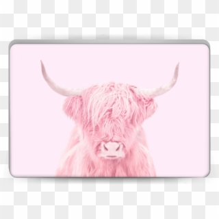Pink Bull Skin Laptop - Pink Bull Clipart