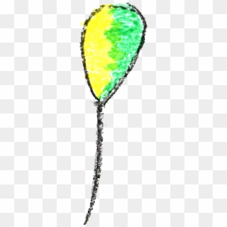 Free Download - Crayon Balloon Png Clipart