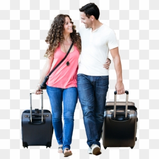 Couple Airport Png - Airport Passenger Png Clipart