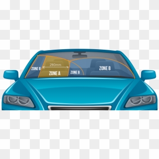 Windscreen Dyagram - Can I Drive With Badly Cracked Windscreen Clipart