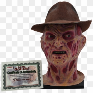 Freddy Krueger Bust Authentic Handmade And Handpainted - Bust Clipart