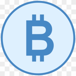 Bitcoin Png - Blue Bitcoin Png Clipart