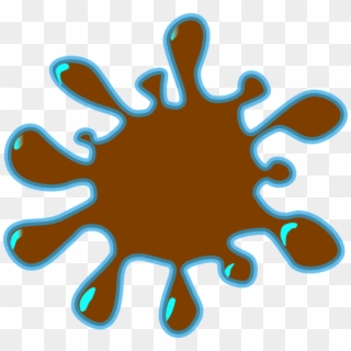 Brown Color Splash Png - Water Splash Clip Art Png Transparent Png