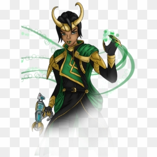 Inspired By Marvel's Villain Loki, Sombra Carries An - Cartoon Clipart