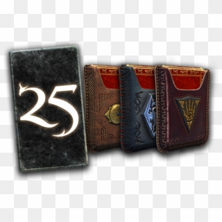 Tes25 Tesl Card Back In-body - Wallet Clipart
